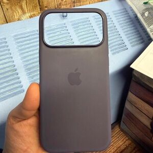 Apple Purple Silicone Phone Case